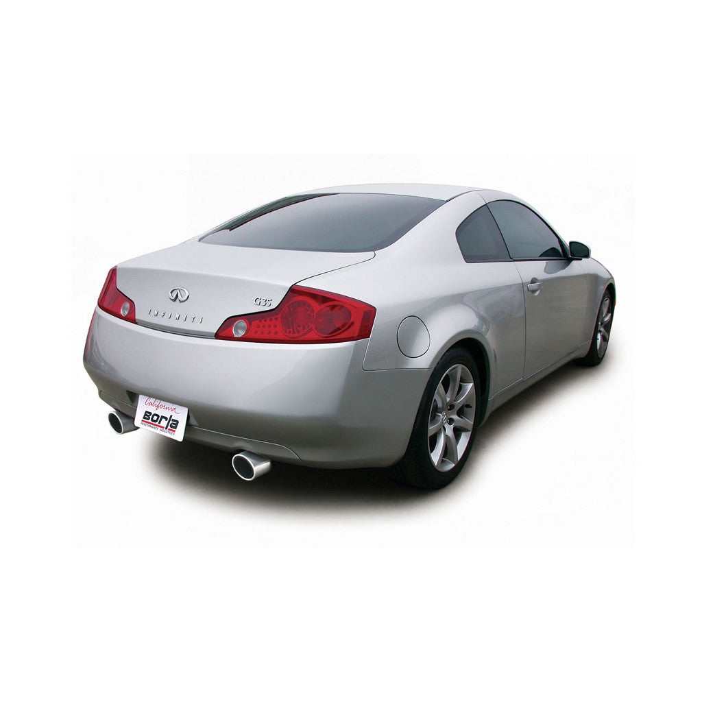 BORLA 140057 Cat Back Exhaust System G35 Coupe 2003-2007 Photo-1
