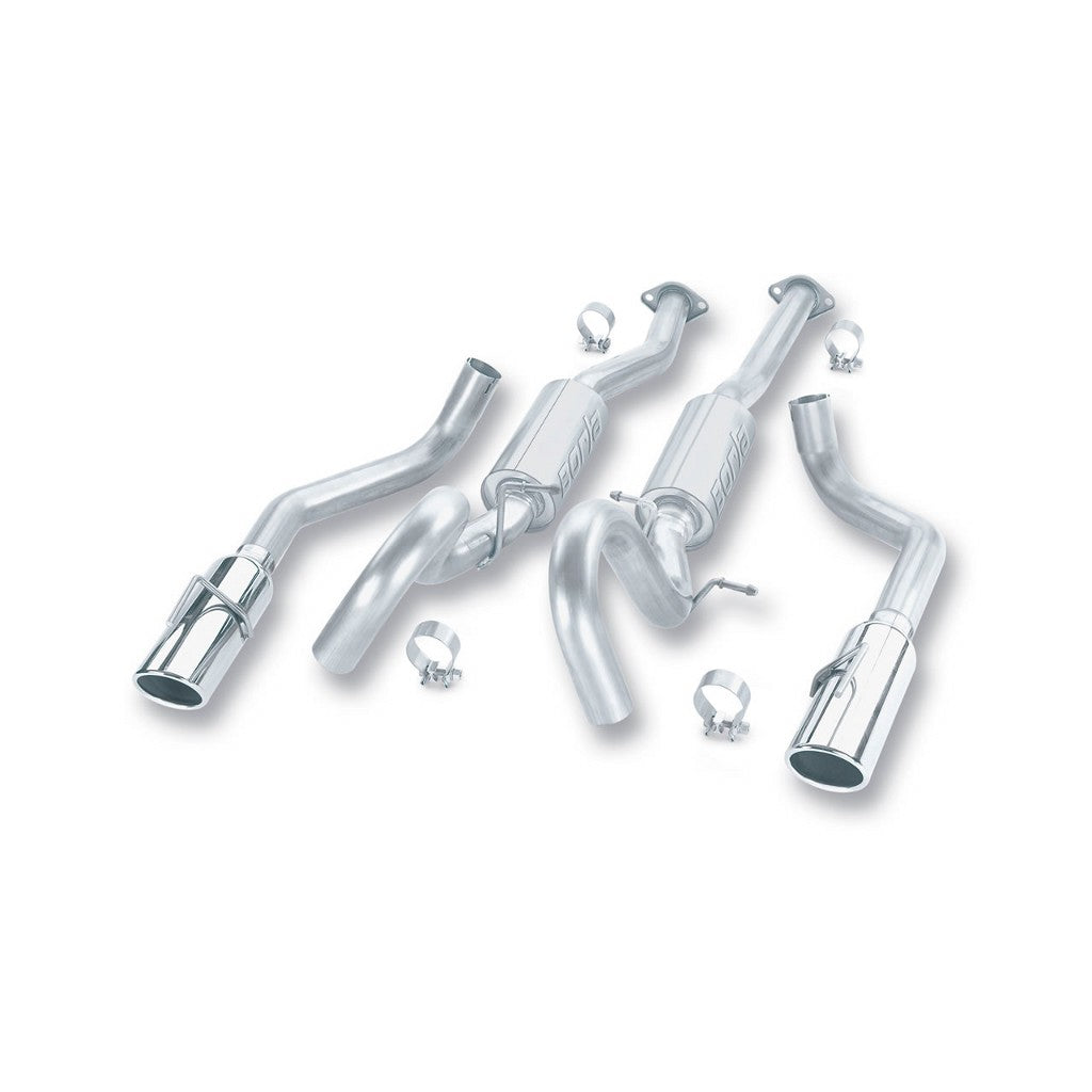 BORLA 140067 Cat Back Exhaust System Mustang GT 1999-2004 S-Type Photo-0
