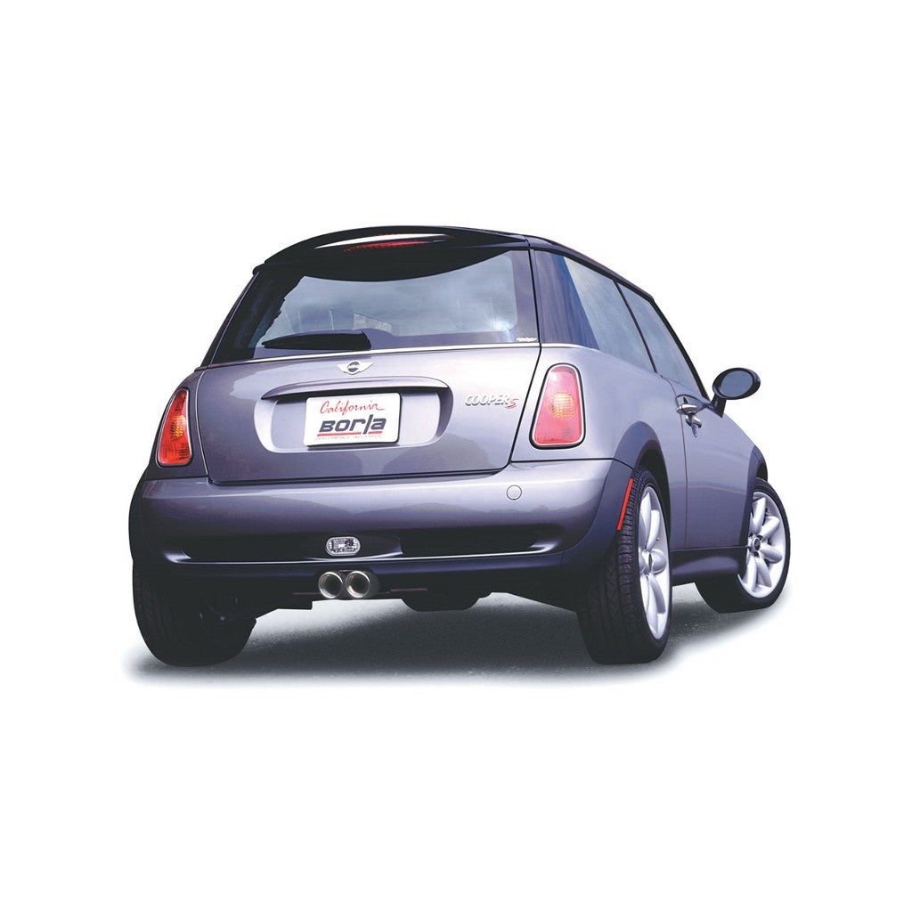 BORLA 140120 Cat Back Exhaust System MINI Cooper S 2004-2006 Touring Photo-1