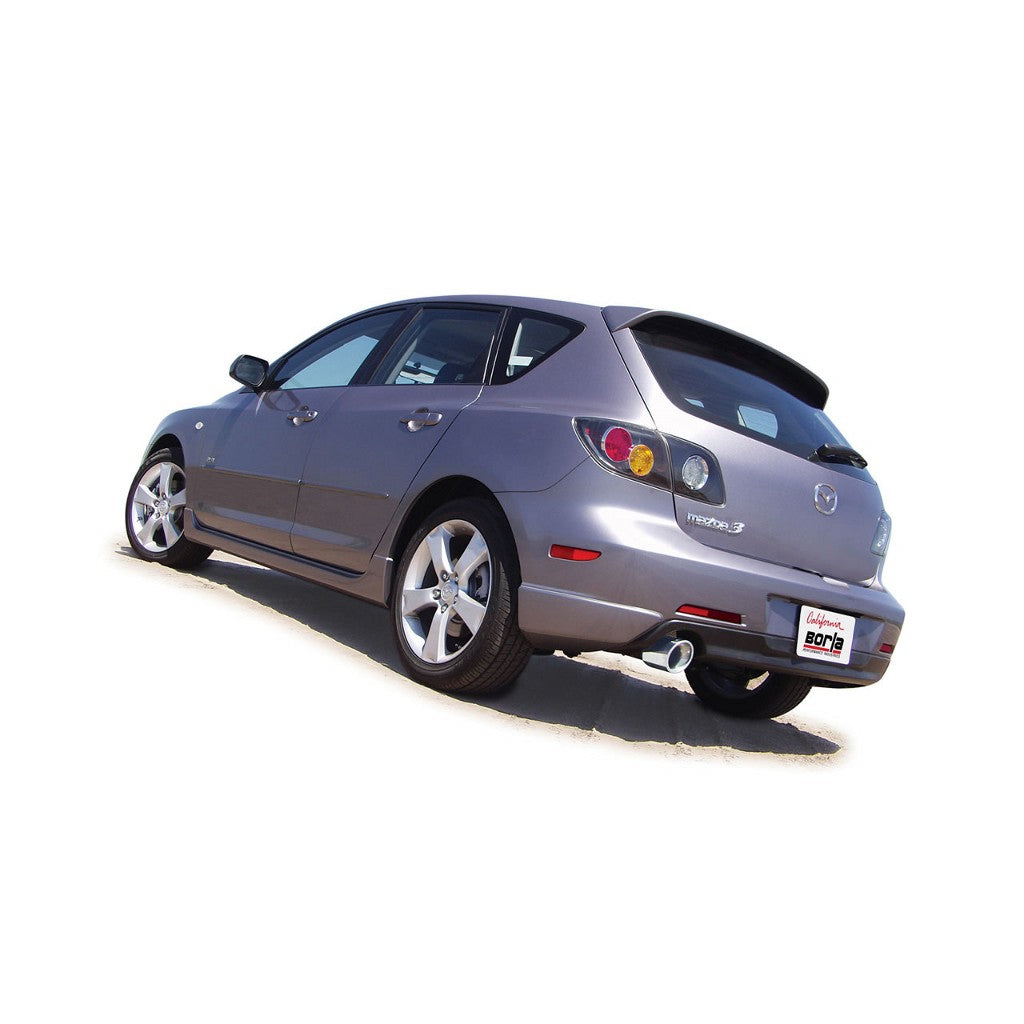 BORLA 140121 Cat Back Exhaust System MAZDA 3 2004-2009 Photo-1