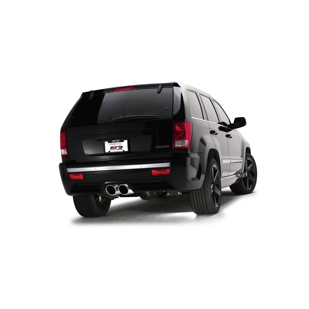 BORLA 140245 Cat-Back Exhaust System S-Type for JEEP Grand Cherokee SRT-8 (WK) 6.1L V8 w/ AT, AWD 2006-2010 Photo-1
