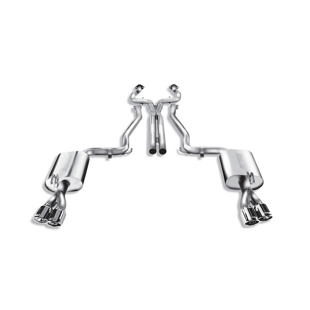 BORLA 140287 Cat Back Exhaust System G8 08- 09 6.0L V8 RWD Photo-0
