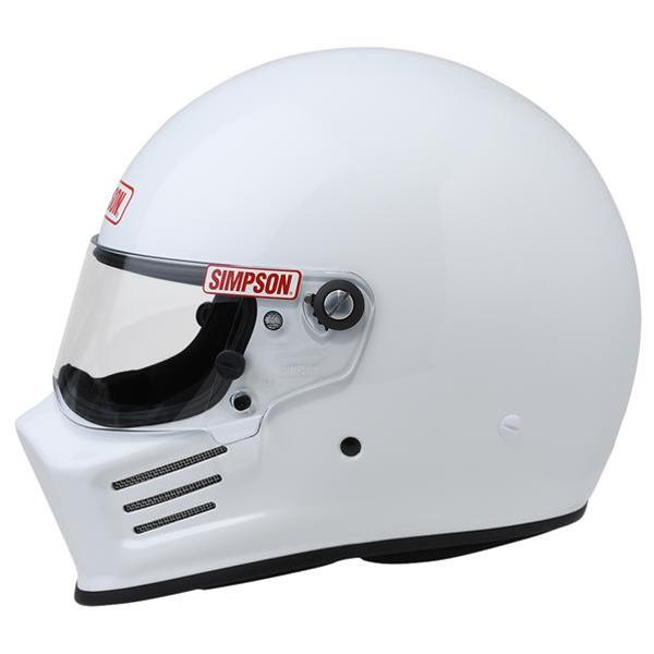 SIMPSON 7210021 SUPER BANDIT Full face helmet, Snell SA2020, white, size M Photo-0