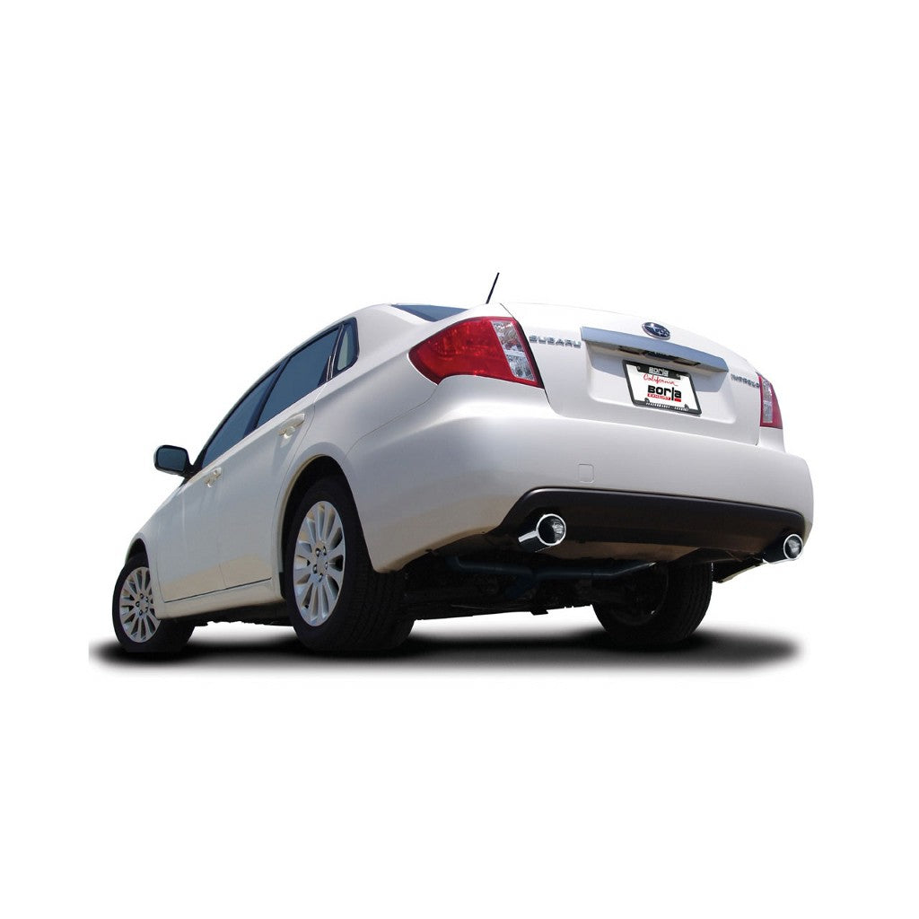 BORLA 140324 Cat Back Exhaust System IMP SEDAN 09 2.5l AT / MT AWD Photo-1