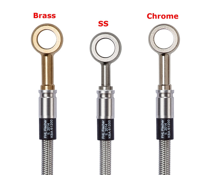 FISCHER PBM2129-4 Brake Line Kit (Brass) for BMW M2 Competition (F87) Photo-1