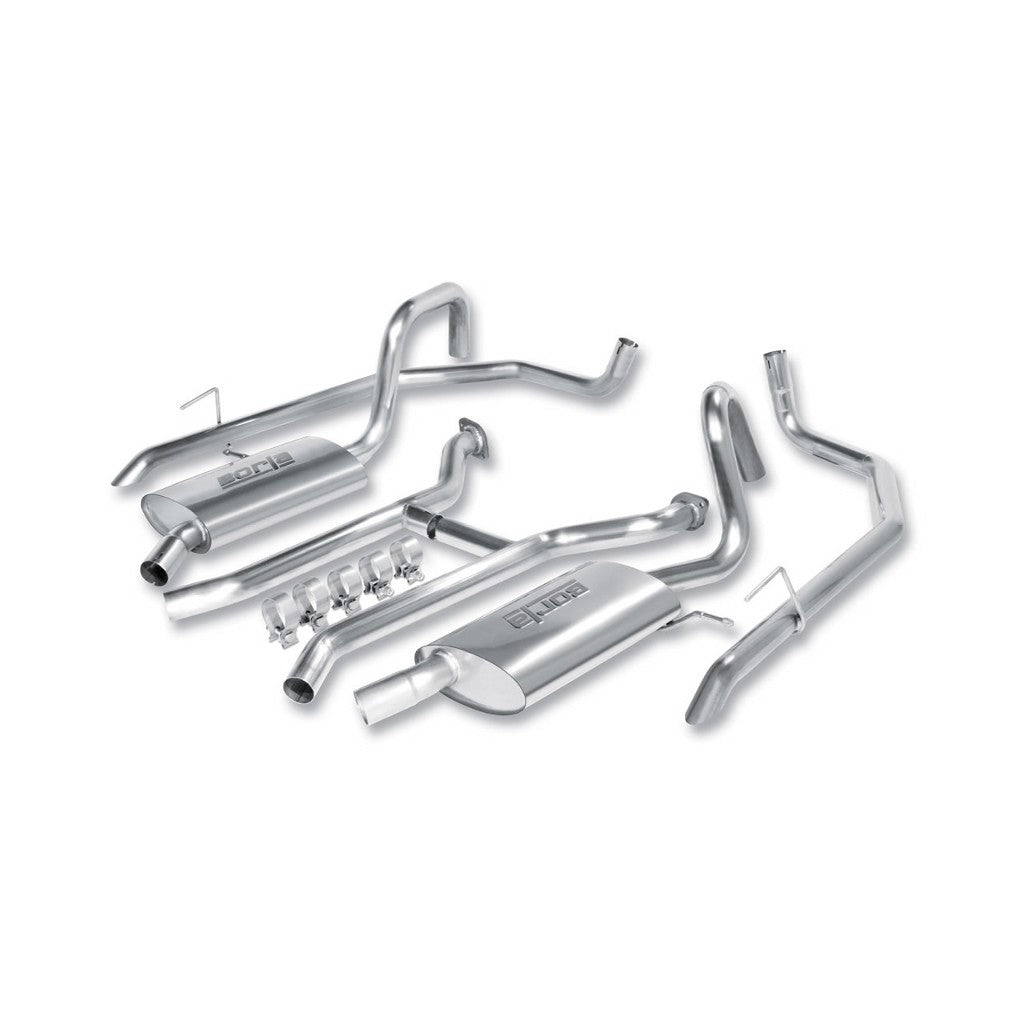 BORLA 140360 Cat Back Exhaust System CROWN VIC. 03-09 4.6L AT RWD Photo-0
