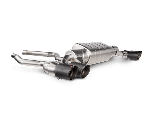 AKRAPOVIC S-BM/T/18H Slip-On Line (Titanium) for BMW M440i (OPF vehicles) Photo-0