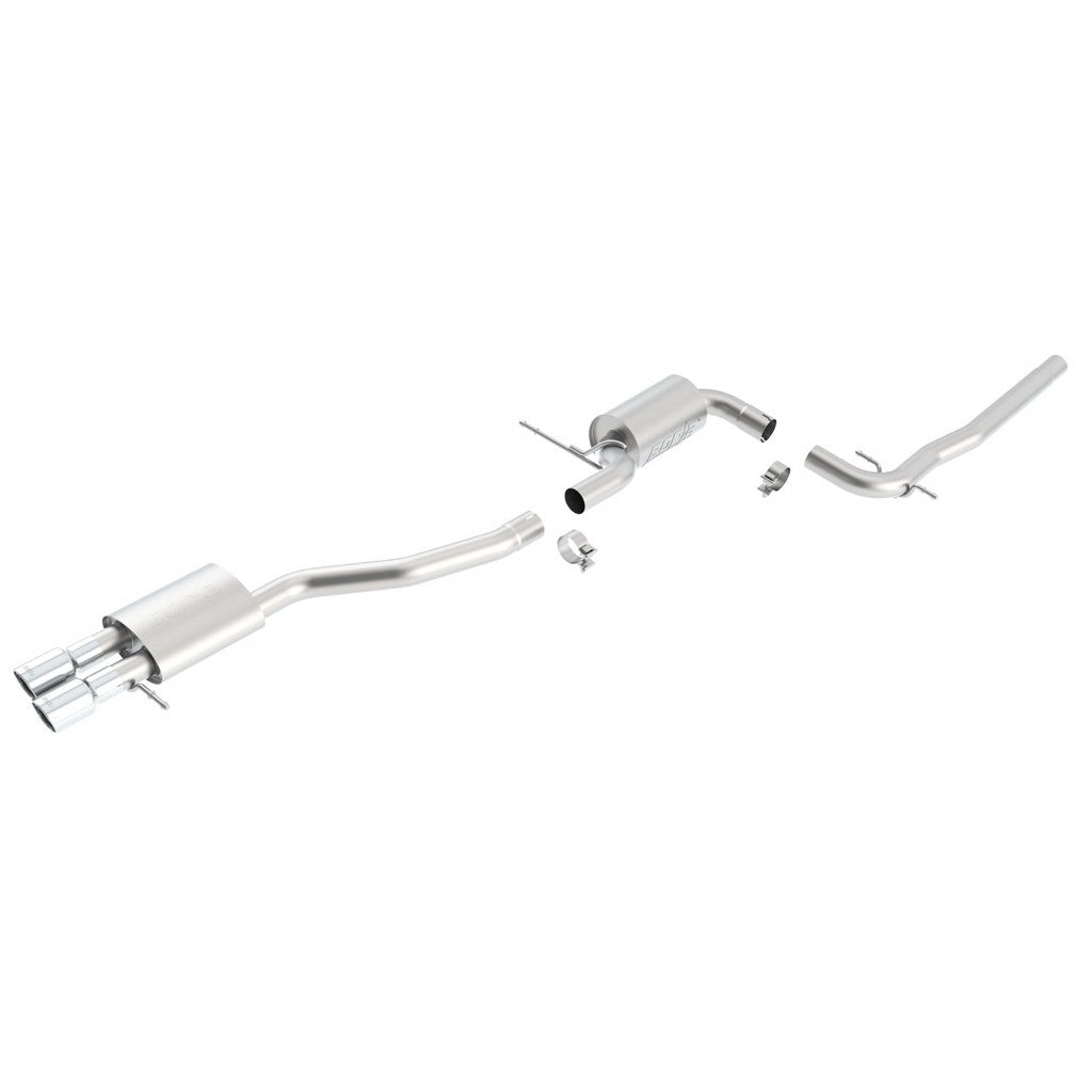 BORLA 140397 Cat Back Exhaust System JETTA 06- 10 2.5L AT / MT FWD Photo-0