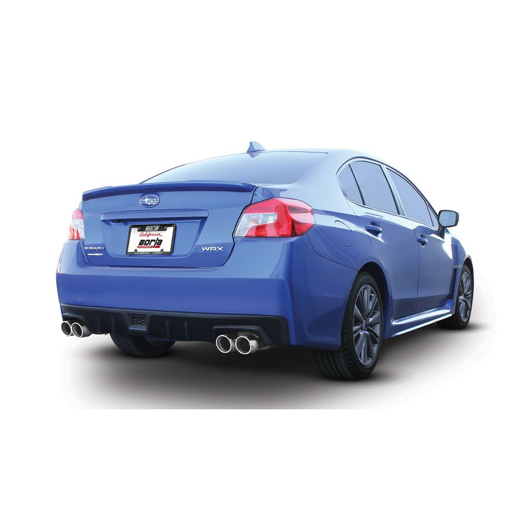 BORLA 140418 Cat Back Exhaust System WRX STI SEDAN 2011 2.5L TURBO Photo-1