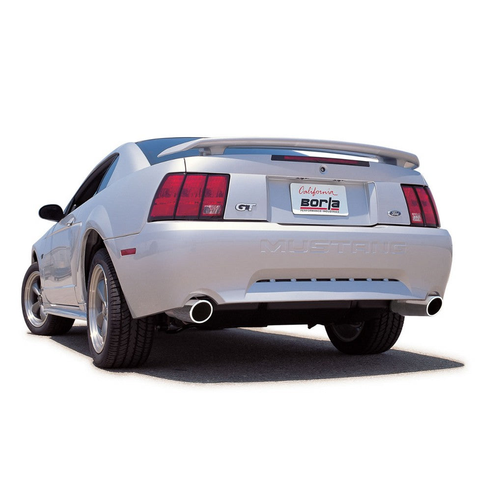 BORLA 140458 Cat Back Exhaust System MUST GT 99-04 4.6L V8 AT / MT Photo-1