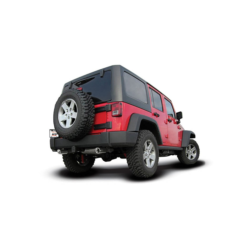 BORLA 140459 Cat Back Exhaust System WRANGLER 2012 3.6L AT / MT 4WD Photo-1