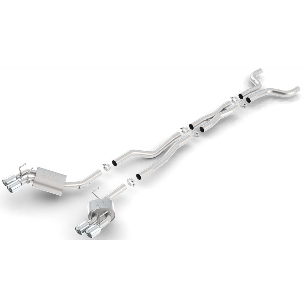 BORLA 140495 Cat Back Exhaust System CAMARO ZL1 12 6.2L "ATAK" Photo-0