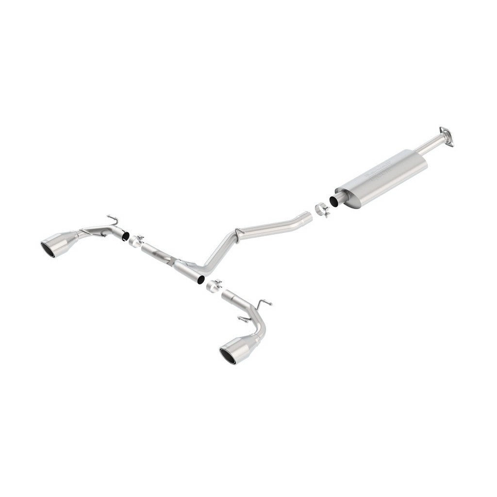 BORLA 140496 Cat Back Exhaust System FR-S / BRZ 2013 2.0l AT / MT Photo-0