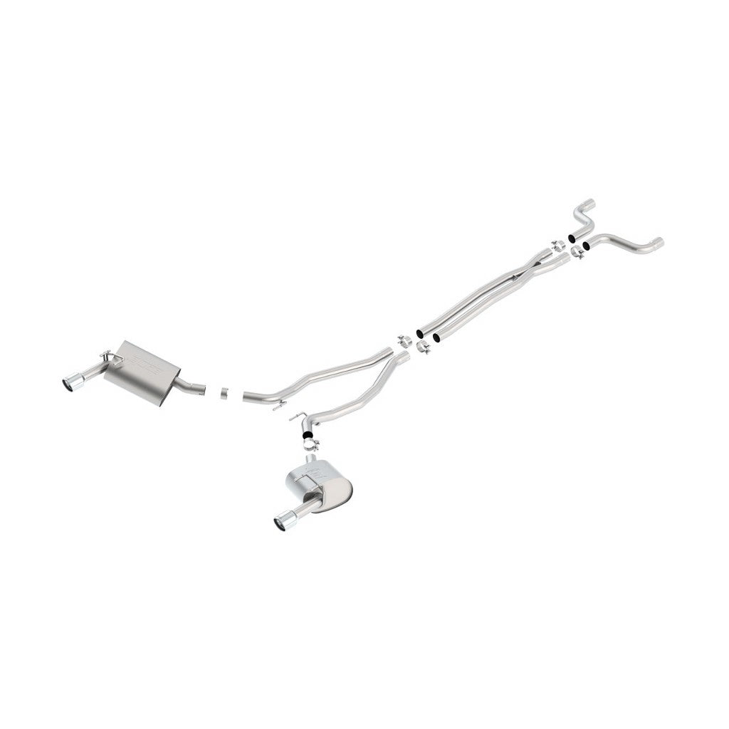BORLA 140526 Cat Back Exhaust System CAMARO 13- 3.6L V6 (except RS with Dual Mode exhaust) Touring Photo-0