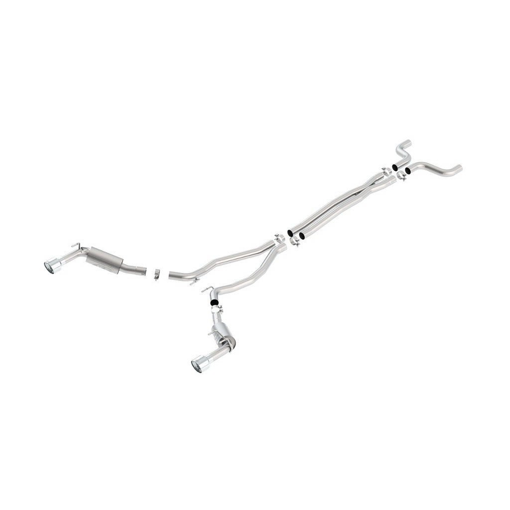 BORLA 140532 Cat Back Exhaust System CAMARO SS 13- 6,2L V8 ATACK Photo-0