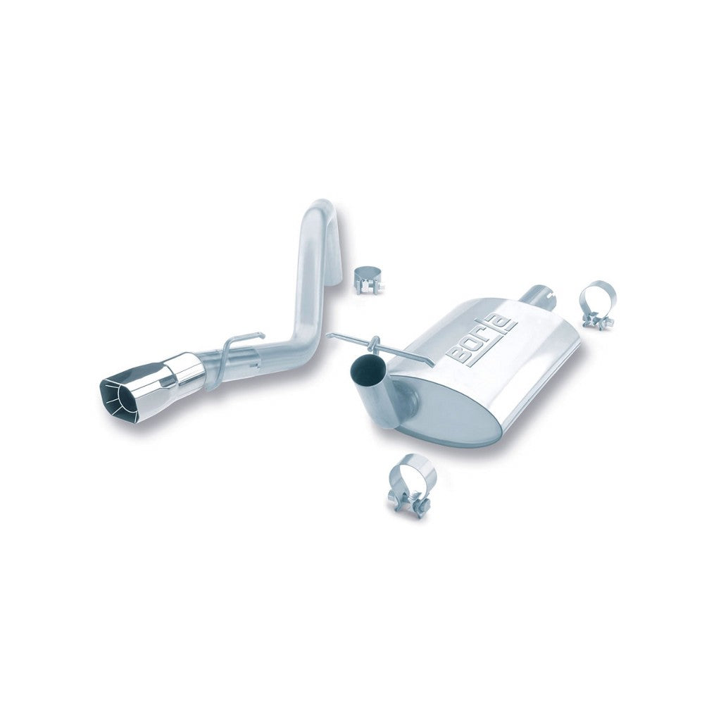 BORLA 14364 Cat Back Exhaust System WRANGLER 91-95 4.0L 6CYL AT / MT 4WD Photo-0