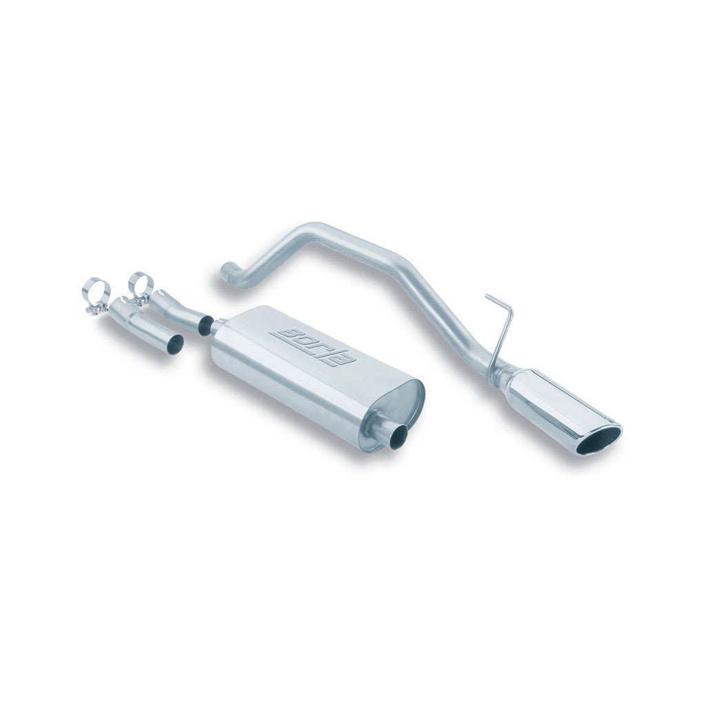 BORLA 14836 Cat Back Exhaust System GCHER 99-04 4.0L 6CYL / 4.7L V8 Photo-0