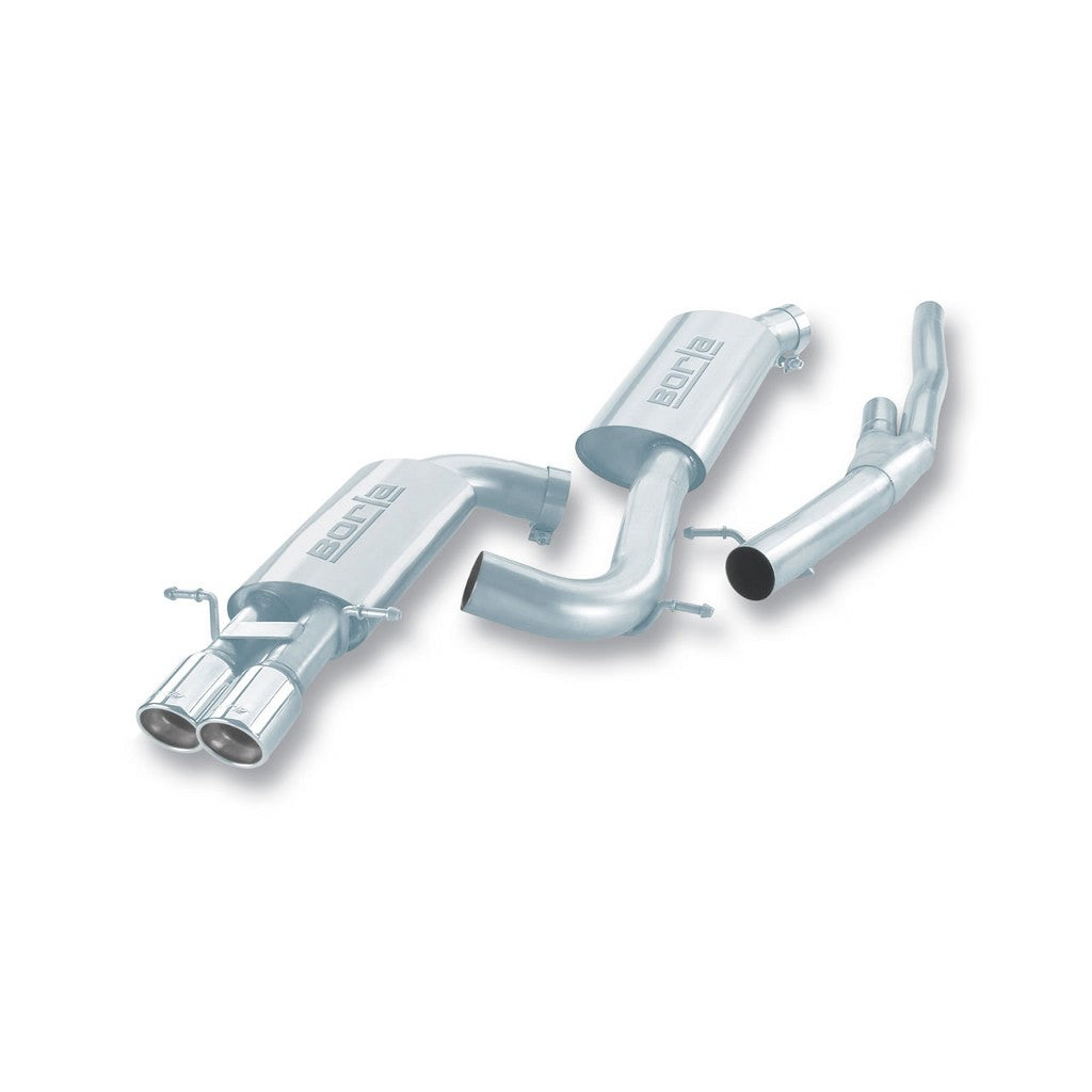 BORLA 14902 Cat Back Exhaust System S4 QTRO 99-01 2.7T V6 MT AWD Photo-0