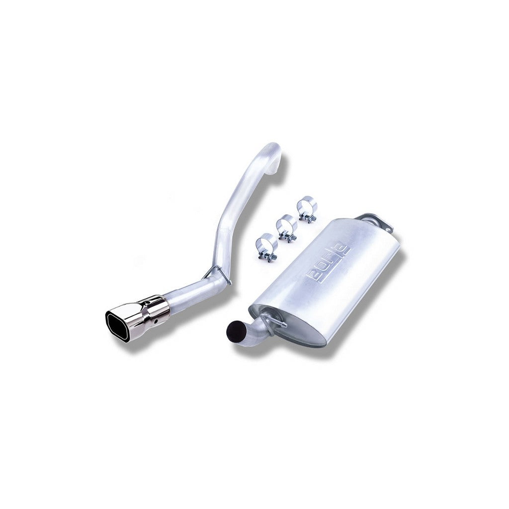 BORLA 14924 Cat Back Exhaust System WRANGLER 00-05 2.5L 4CYL / 4.0L 6CYL Photo-0