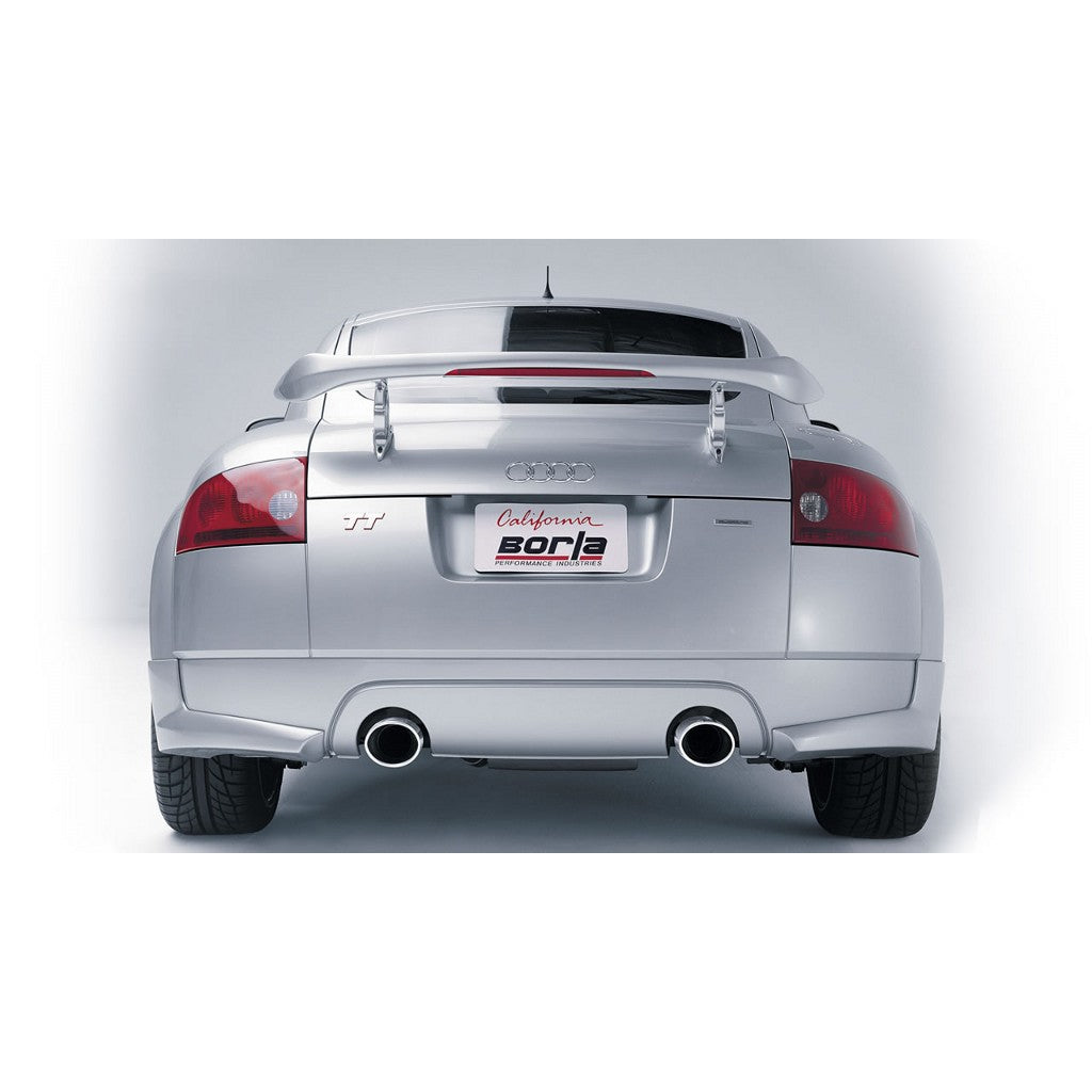 BORLA 14957 Cat Back Exhaust System TT QTRO 01-04 1.8T 225HP 4CYL Photo-1