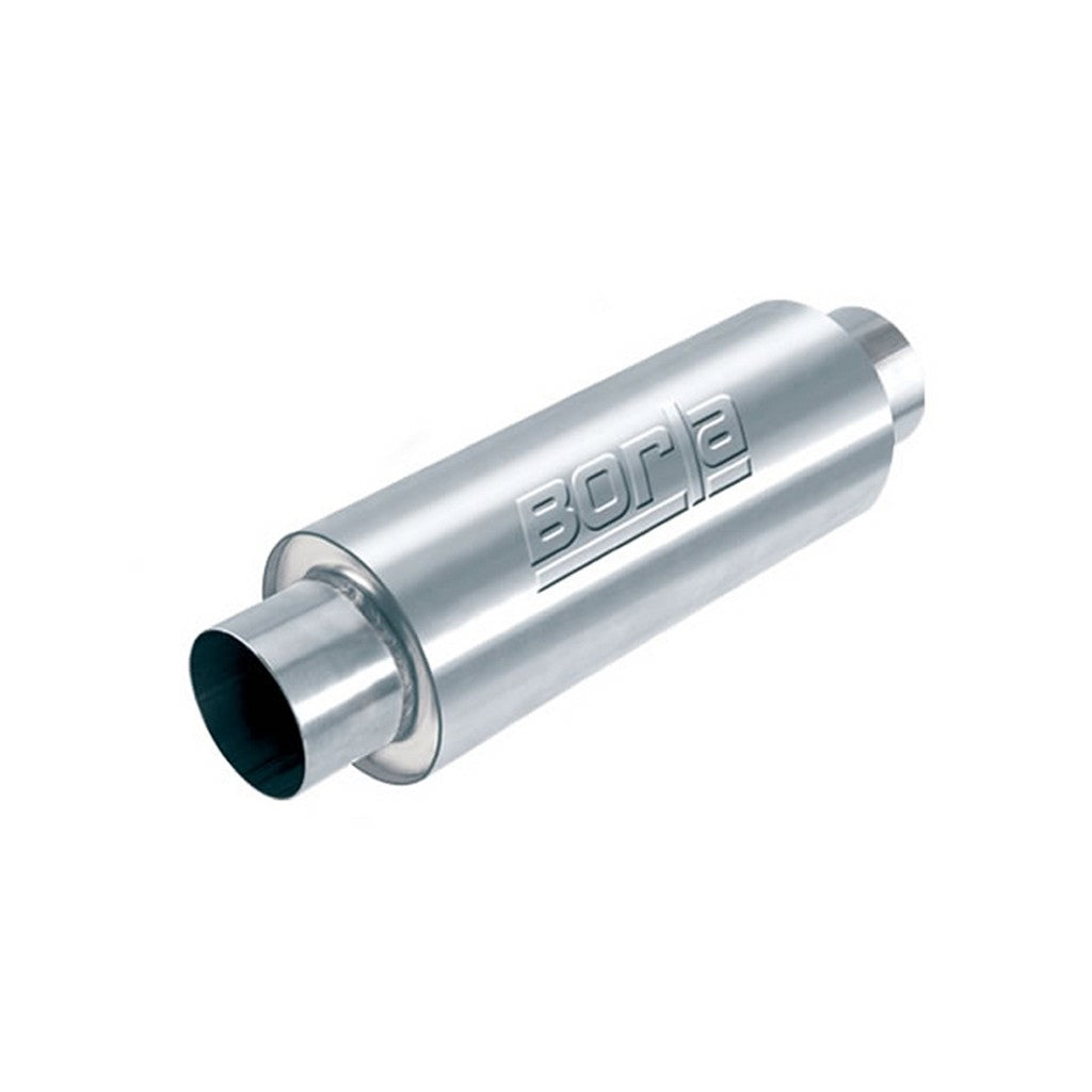 BORLA 400374 XR-1® Multi-Core 4" Center-Center 16"x6.25" Round - Rotary Engine Equipped Racing Muffler Photo-0