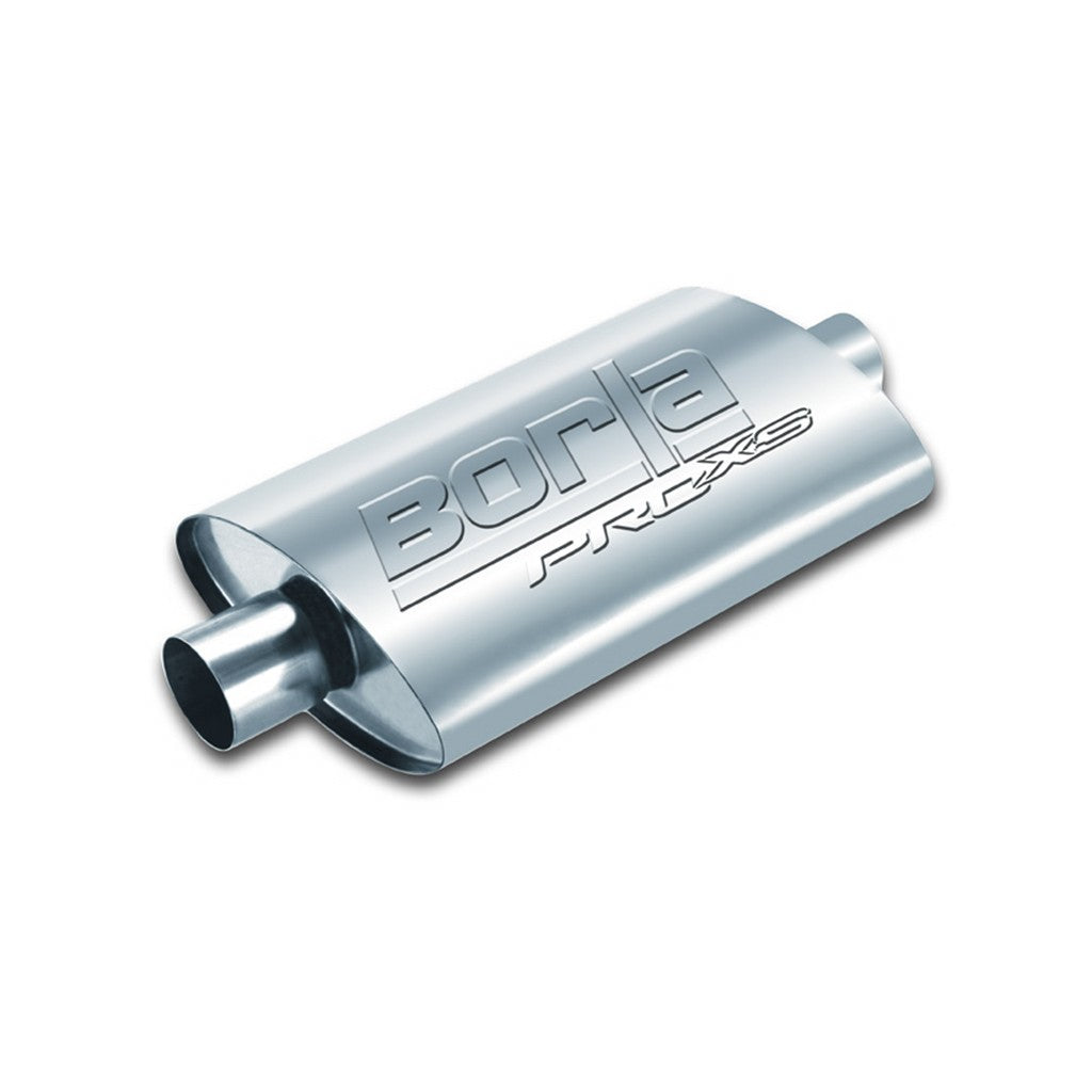 BORLA 40363 ProXS™ Muffler Center / Center Oval 2,25" in / out, 14" x 4" x 9.5" Photo-0