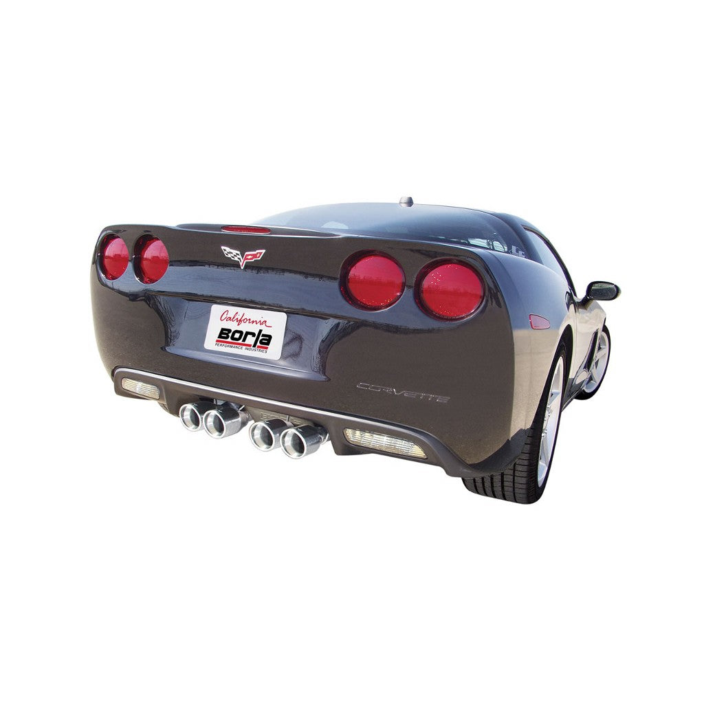 BORLA 60089 Exhaust System X-Pipes, Mid-Pipes, & Down-Pipes CORV 05 C6 6.0L V8 AT / MT RWD Photo-1