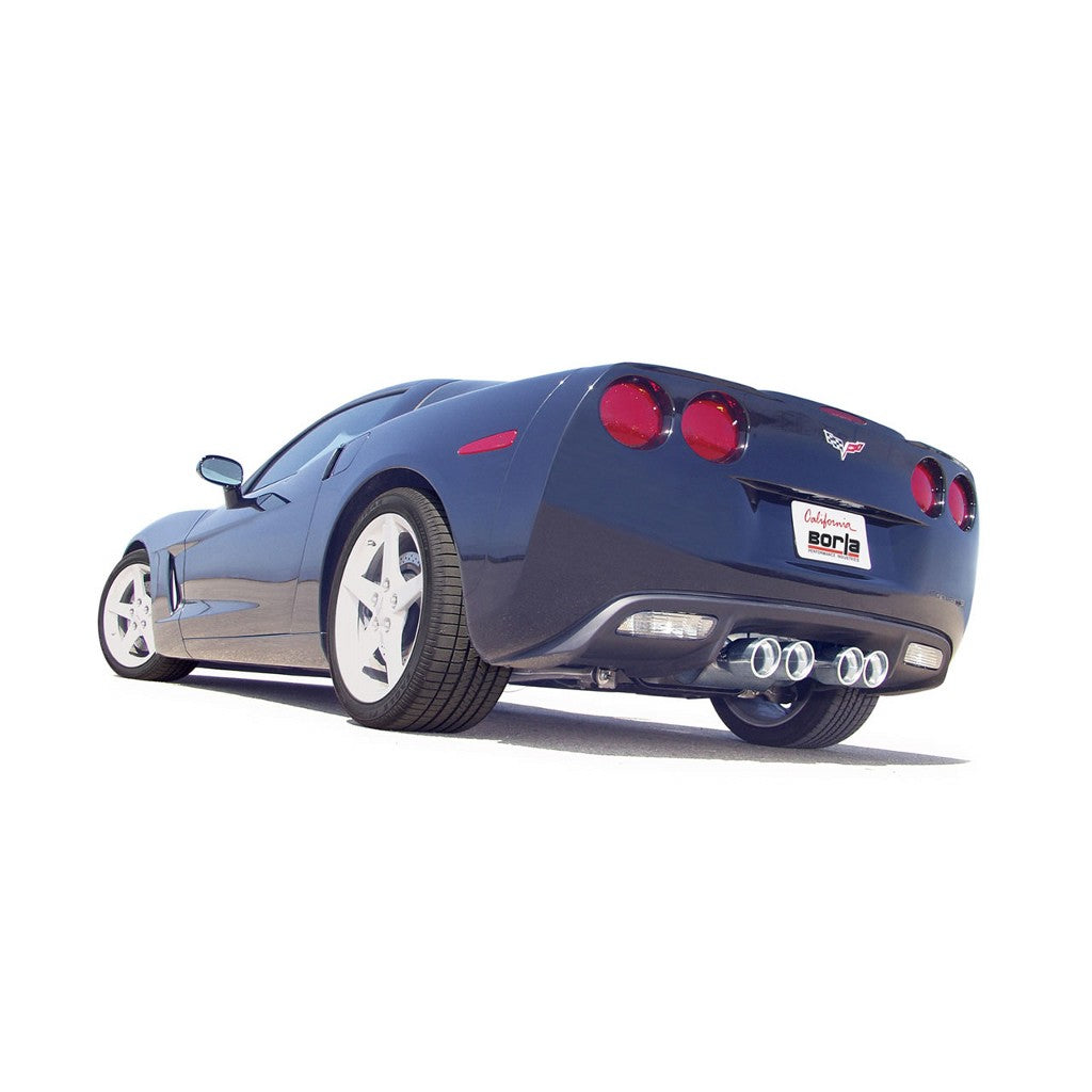 BORLA 60505 Exhaust System X-Pipes, Mid-Pipes, & Down-Pipes CORV C6 09 6.2L Photo-1