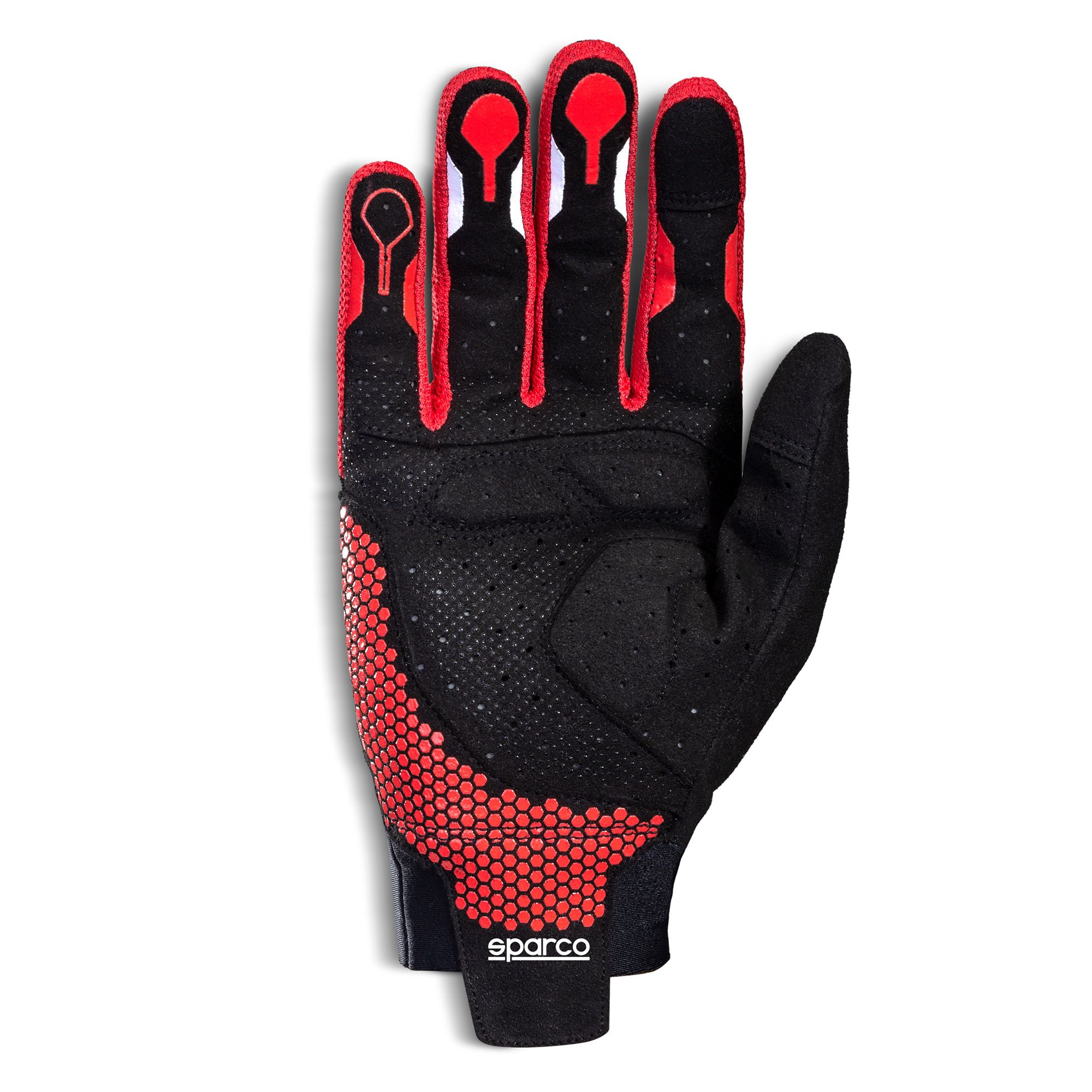 SPARCO 00209509NRRS HYPERGRIP+ Gaming gloves, black/red, size 9 Photo-1