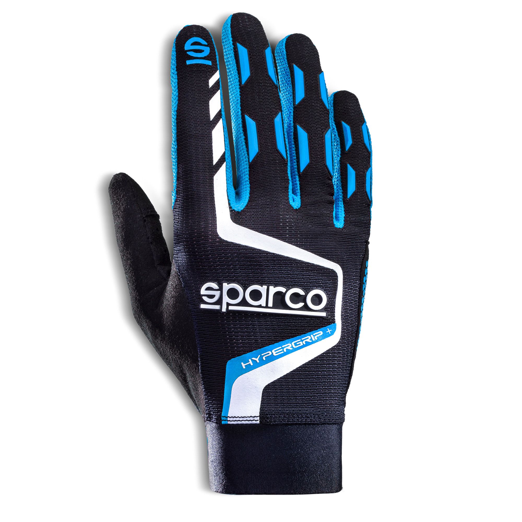 SPARCO 00209512NRAZ HYPERGRIP+ Gaming gloves, black/blue, size 12 Photo-0