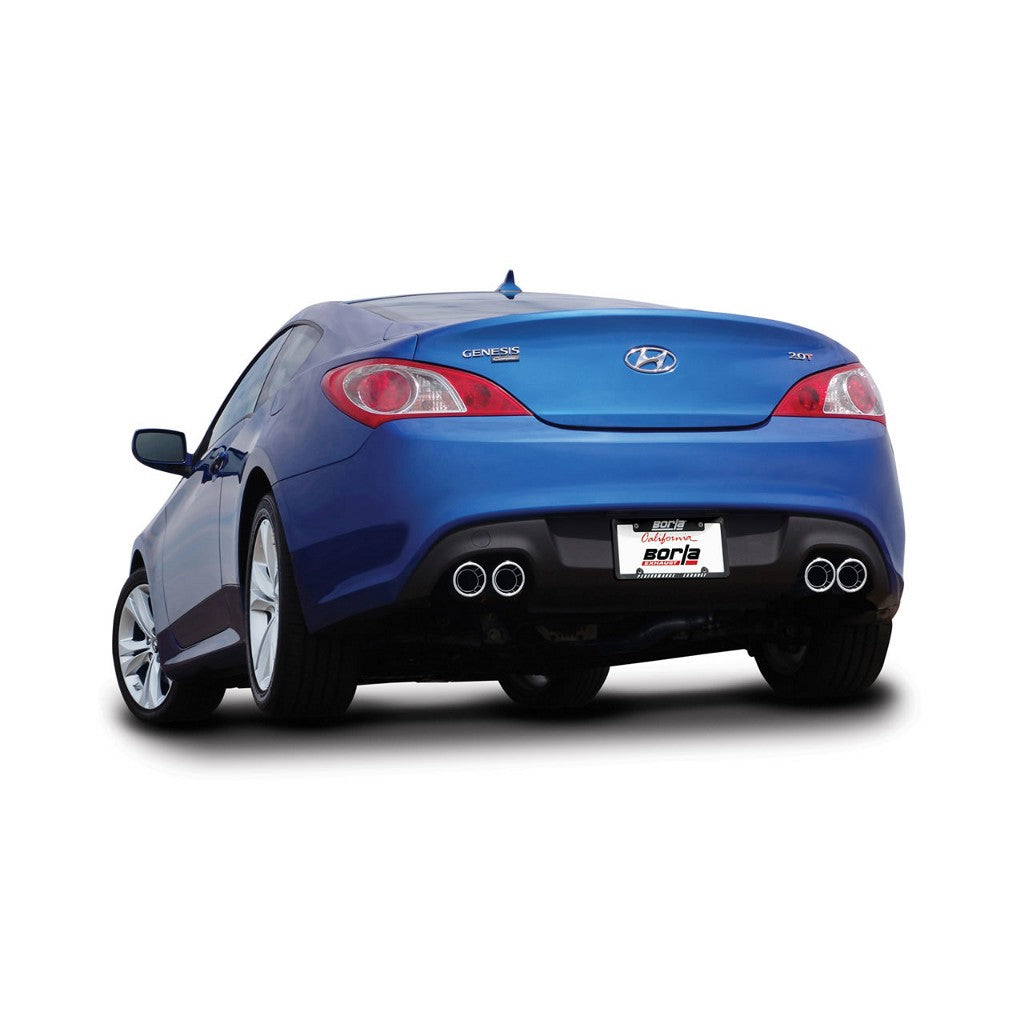 BORLA 140350 Cat-Back Exhaust 2010-2014 Hyundai Genesis Coupe Photo-1