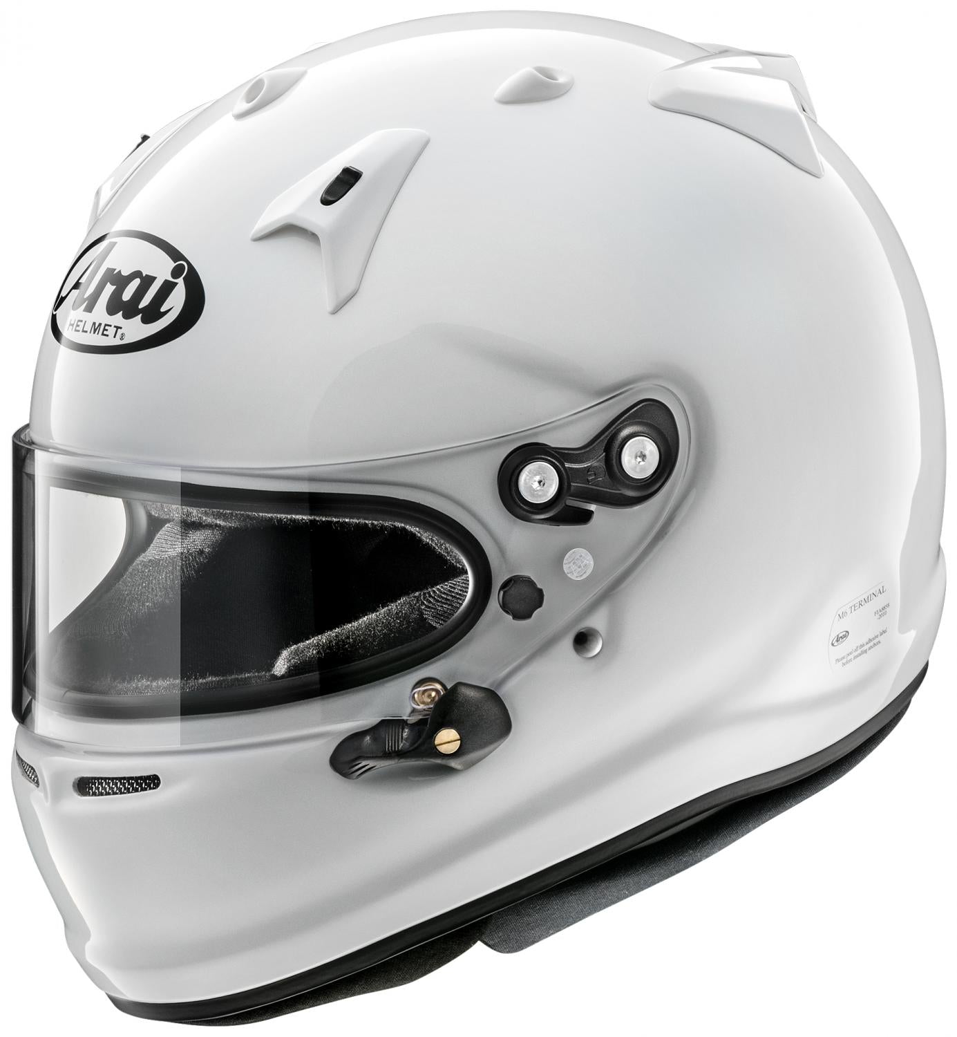 ARAI 1010020105 GP-7 (FRP) Racing helmet (Snell SA2020 / FIA 8859), white, size L Photo-0