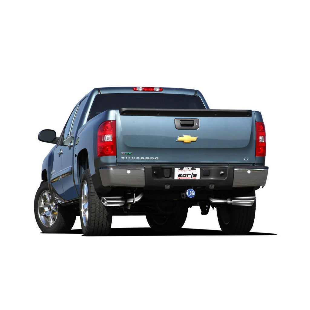 BORLA 140341 Cat Back SILV/SIERRA 1500 '09 4.8L/5.3L Photo-1