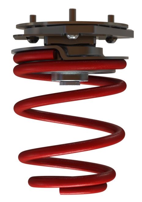 MILLWAY 90346-E8X-10349 Camber Caster Plates for OE Springs for BMW 1 Series (E8x) / 3 Series (E9x) Photo-0