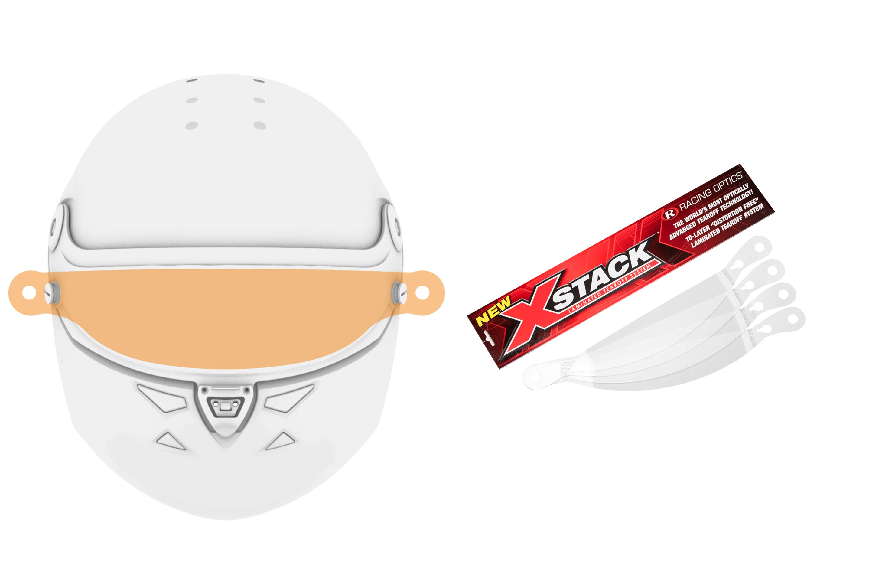 SCHUBERTH 1010003319 X-Stack Tear-off 3x10 set 2 mil SP1/SF2/SF3 Photo-0