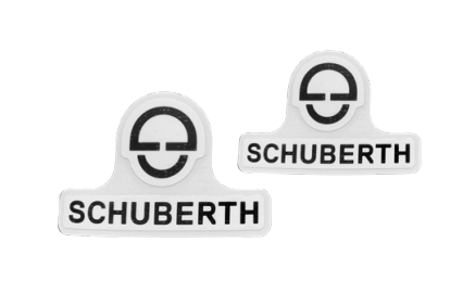 SCHUBERTH 1010008075 Schuberth logo kit 2 pcs SF3/SP1 Photo-0