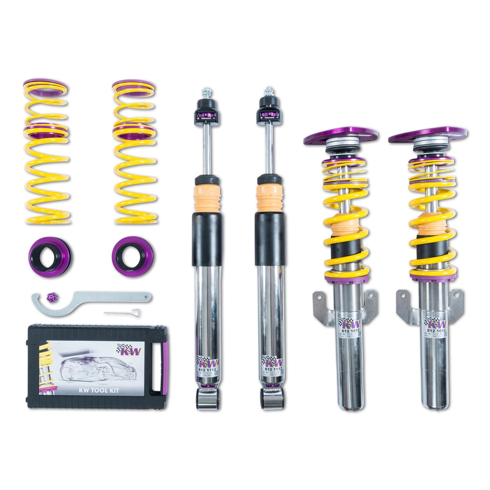 KW 39756223 Coilover Kit CLUBSPORT TOYOTA GR Yaris; (XPA1G(EU,M)) 4WD 11/20- Photo-0 