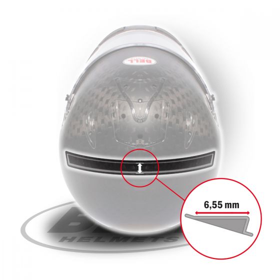 BELL 2050083 Top gurney for HP7/HP77/RS7 helmet, V10, clear, large (6.55mm) Photo-0