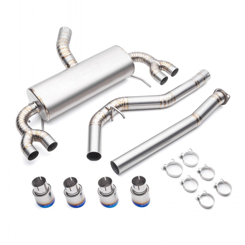 COBB 515150 Exhaust System Titanium 3" for SUBARU Impreza STI 2008-2014 Photo-0