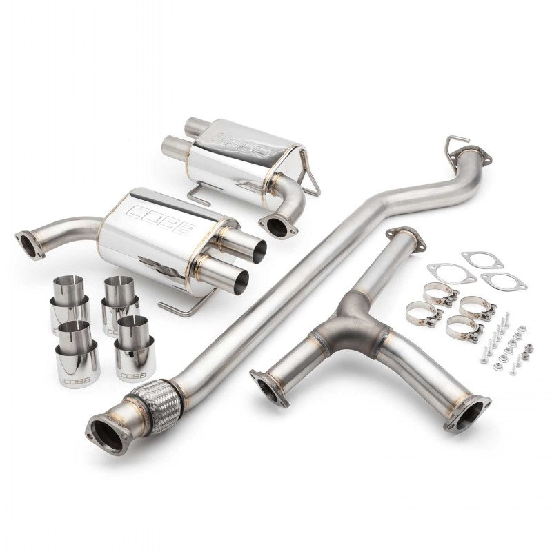 COBB 515160 Exhaust System Cat-Back (Stainless Steel) for SUBARU WRX (GV/VA) 2011-2021 Photo-0