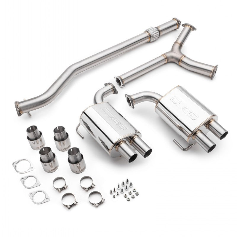 COBB 516100 Exhaust System SS 3" CAT-BACK for SUBARU WRX 2022- Photo-0