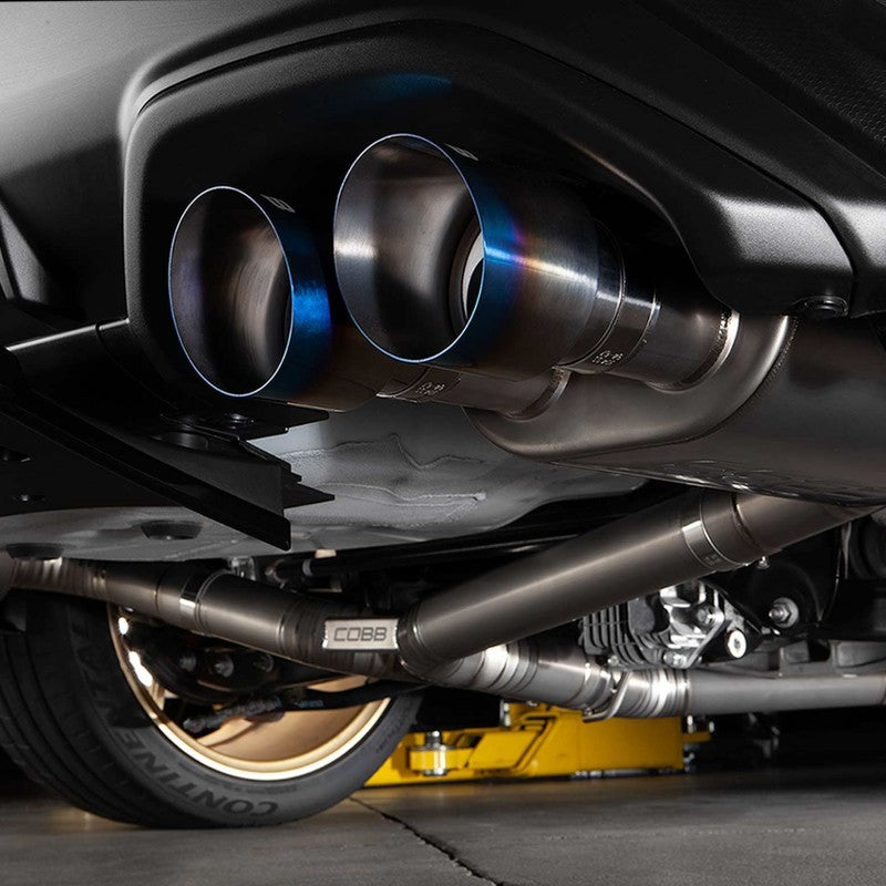 COBB 516160 Exhaust System Titanium for SUBARU WRX 2022-2023 Photo-19