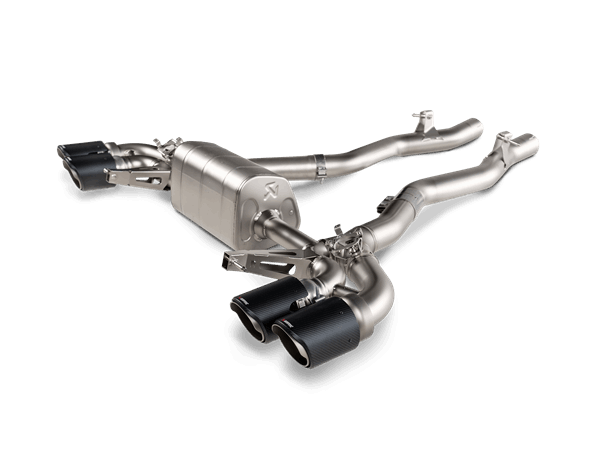 AKRAPOVIC S-BM/T/24H Slip-On Line (Titanium) for BMW M8 / M8 Competition Gran Coupe (F93) OPF/GPF 2021-2024 Photo-0