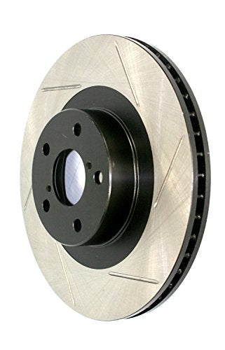 STOPTECH 126.33091SR Front Right StopTech Sport Slotted Rotor Right AUDI/PORSCHE Cayenne/Q7/Touareg 2003-2018 Photo-0