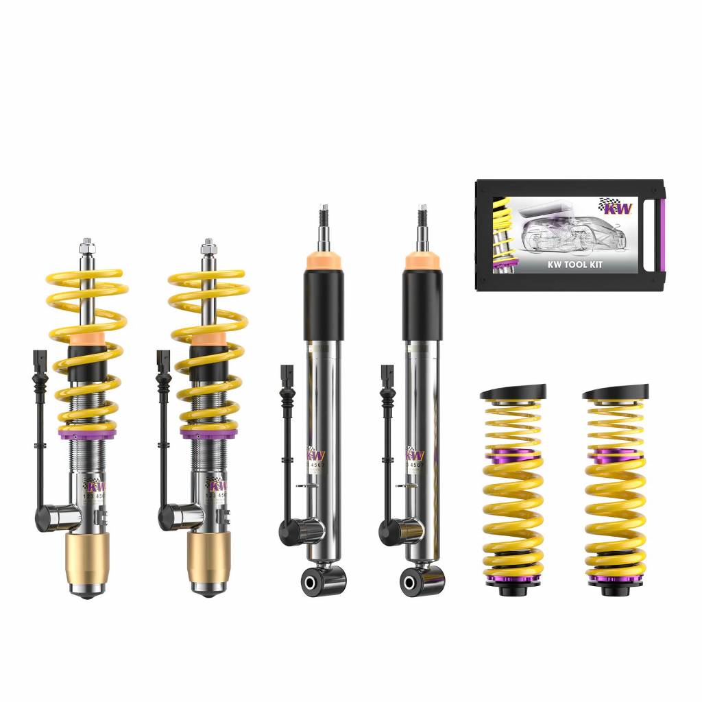 KW 39010003 Coilover Kit INOX DDC ECU AUDI A3; (8P) Photo-0