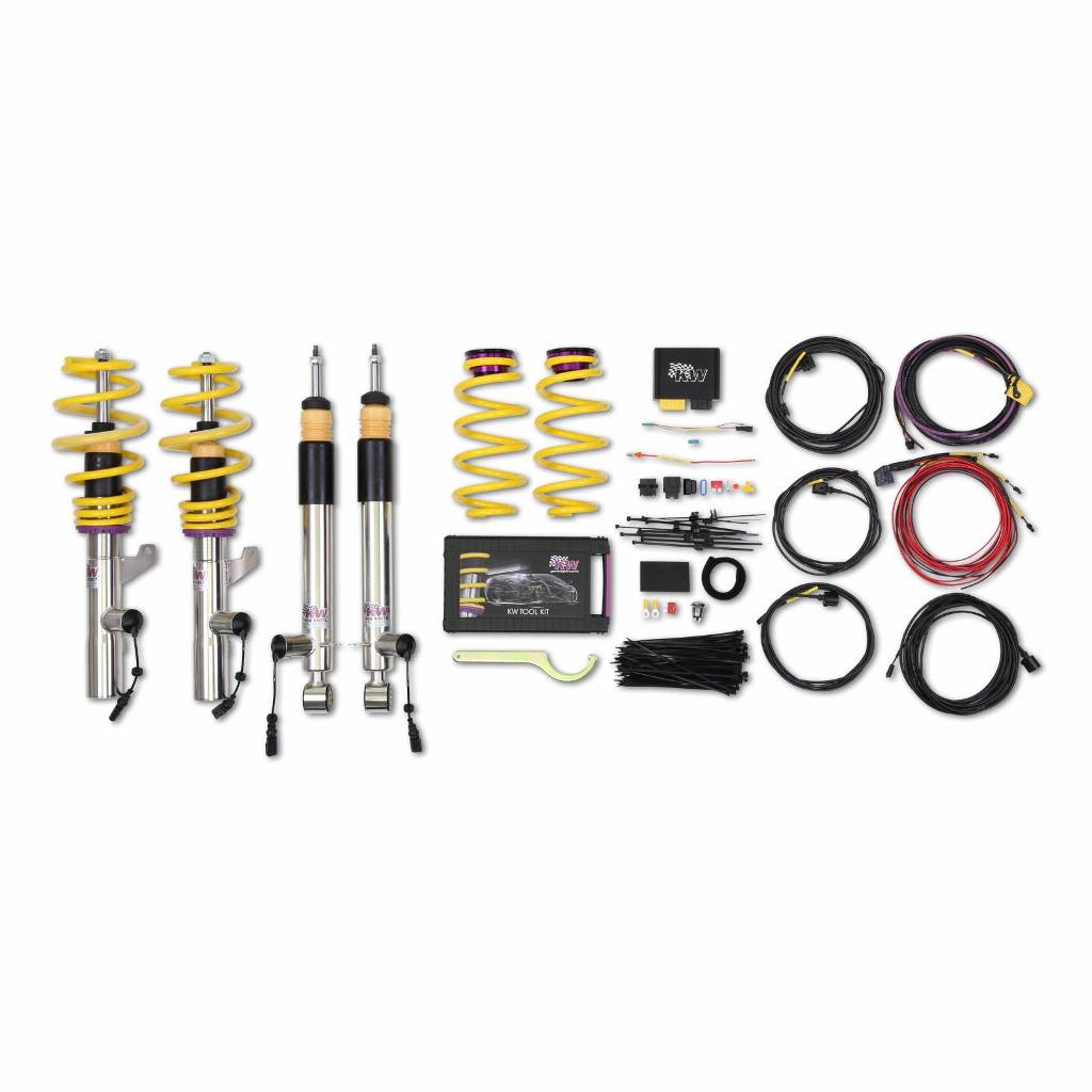KW 39010012 Coilover Kit INOX DDC ECU AUDI TT; (8J) 04/07- Photo-0