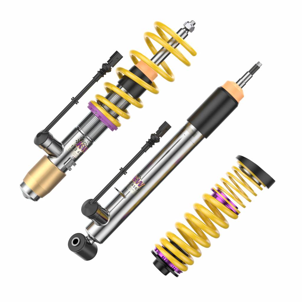 KW 39010021 Coilover Kit INOX DDC ECU AUDI A4; (B8, B81) 11/07-09/15 Photo-1