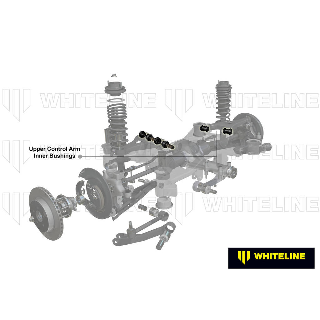 WHITELINE KCA326 Rear Control Arm Bushing Upper - Inner Double Offset Camber for Subaru BRZ, Forester, Impreza, Levorg, Legacy/Toyota 86 Photo-1