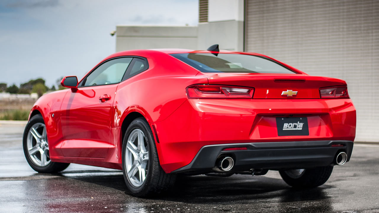 BORLA 11933 Axle-Back System CAMARO '16-'21 2.0L AT/MT RWD Photo-1