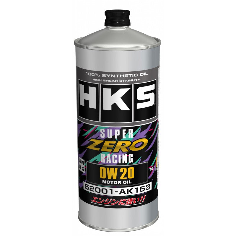 HKS 52001-AK153 Engine Oil SUPER ZERO RACING 0W20 1 L Photo-0